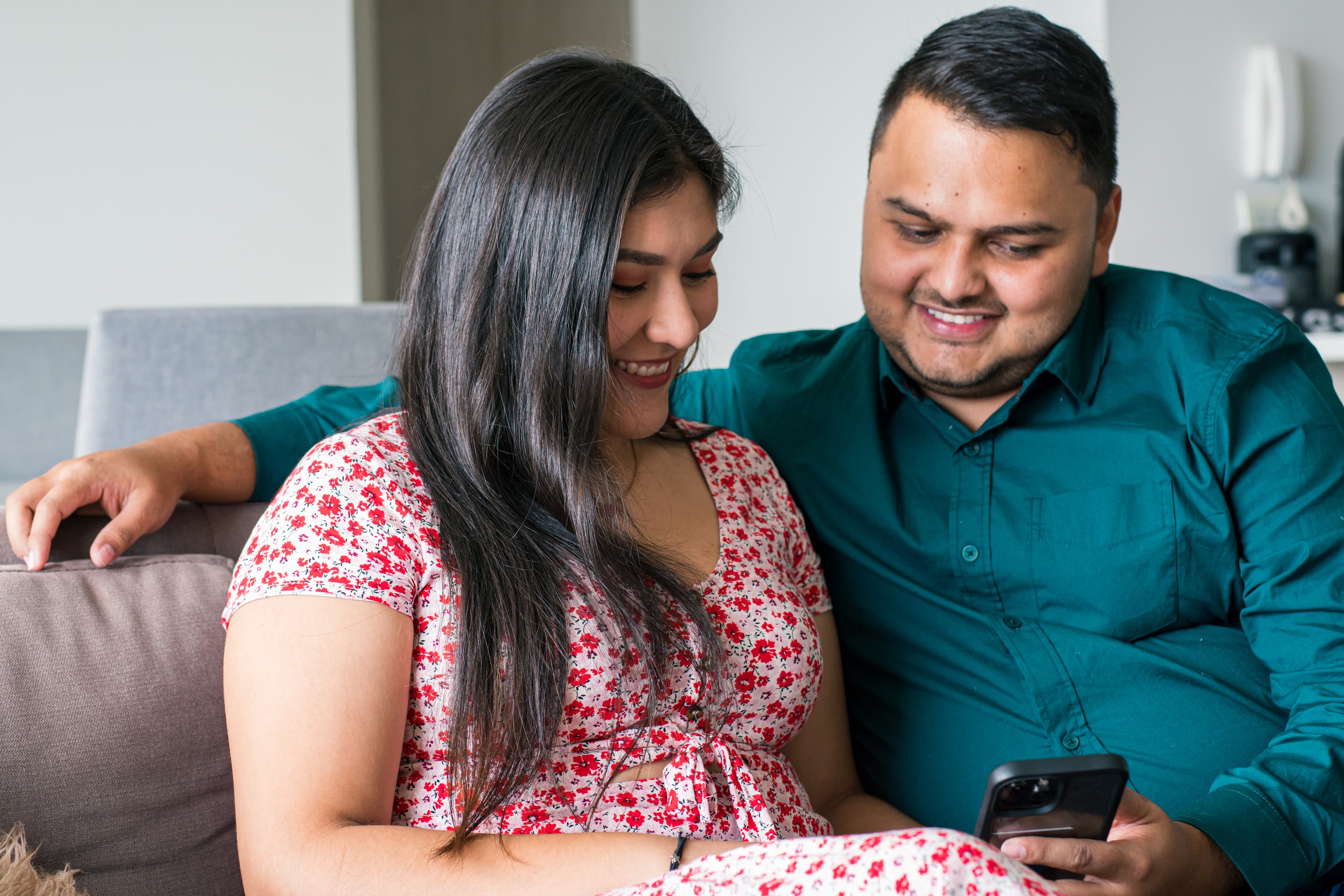 Family reviewing a student's motivation profile
